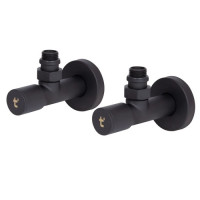 Комплект кранов Thermo Alliance Standart 1/2" черный